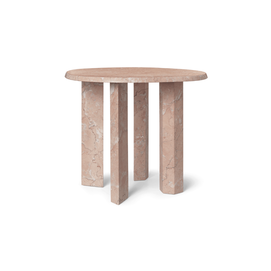 ferm lIVING Taula Side Table packshot #colour_rose