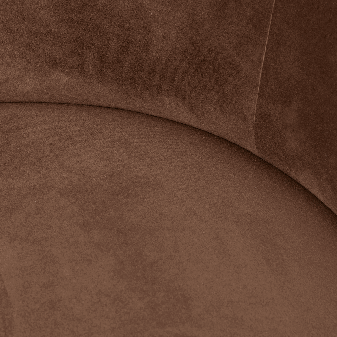 Ferm Living Rico Lounge Chair fabric detail. Made to order from someday designs. #colour_soft-brown-rich-velvet