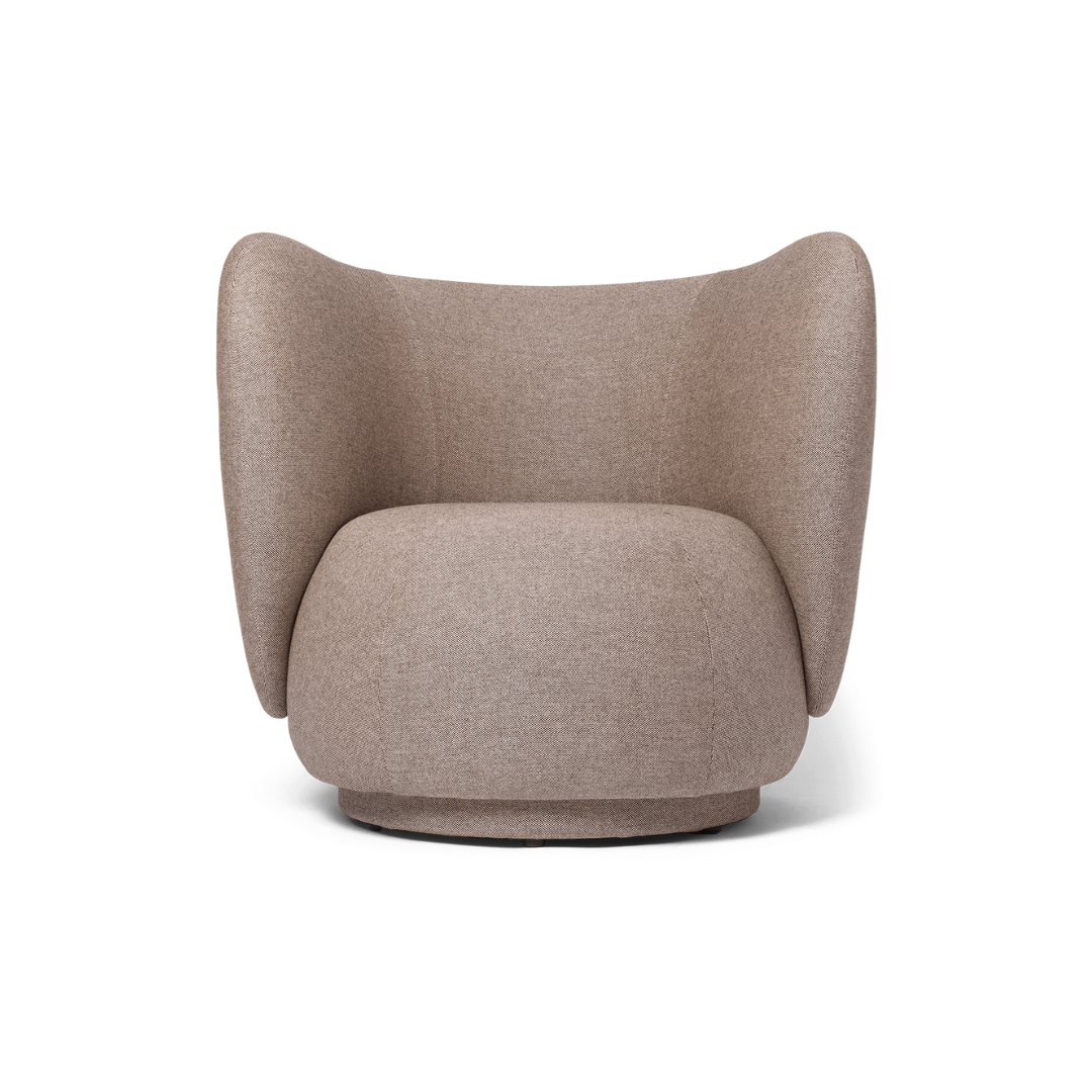 Ferm Living Rico Lounge Chair. Made to order from someday designs. #colour_bank-main-line-flax-23