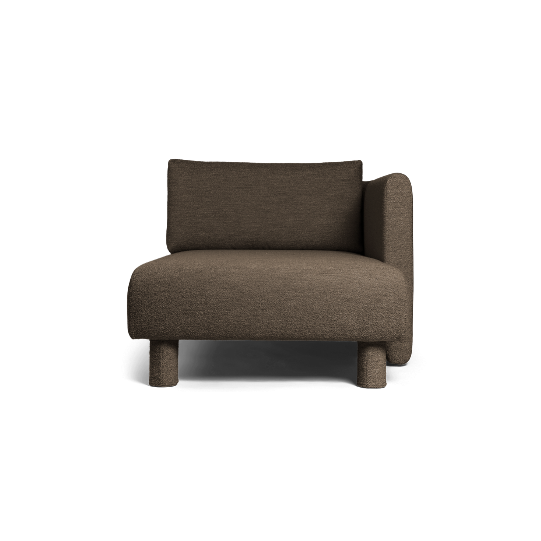 fermLIVING_SS24_DaseSofaChaiseLoungeModuleRight_SoftBoucleDarkBrown  #module_dase-chaise-longue-right