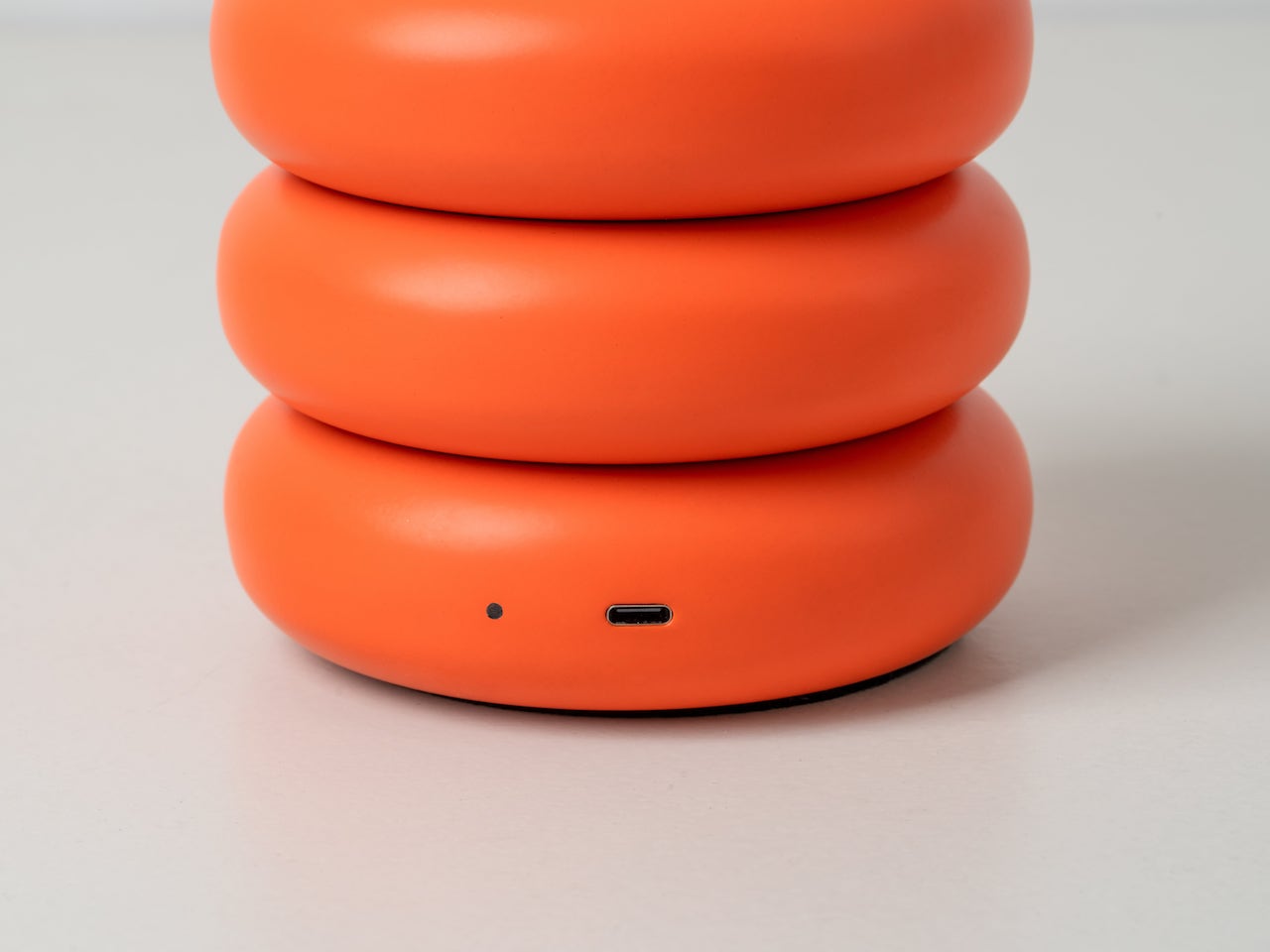 Houseof Tube Cordless Table Lamp product shot detail #colour_orange-peel