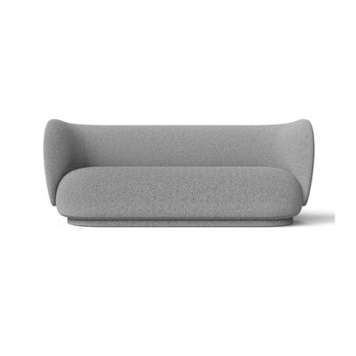 ferm living rico 3 seater sofa packshot. Available from someday designs. #colour_shadwell-main-line-flax-63