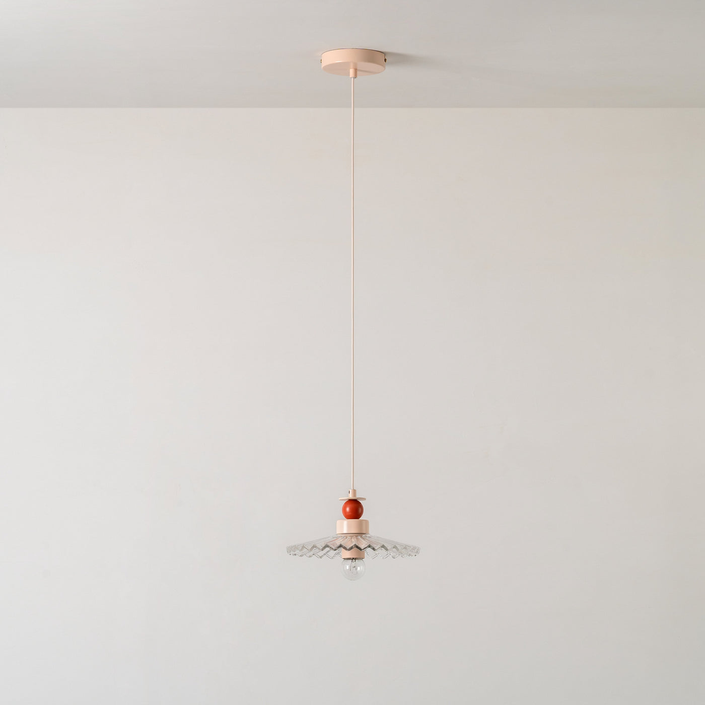 Houseof Ribbed Pendant Ceiling Light designed by Emma Gurner. Available from someday designs.