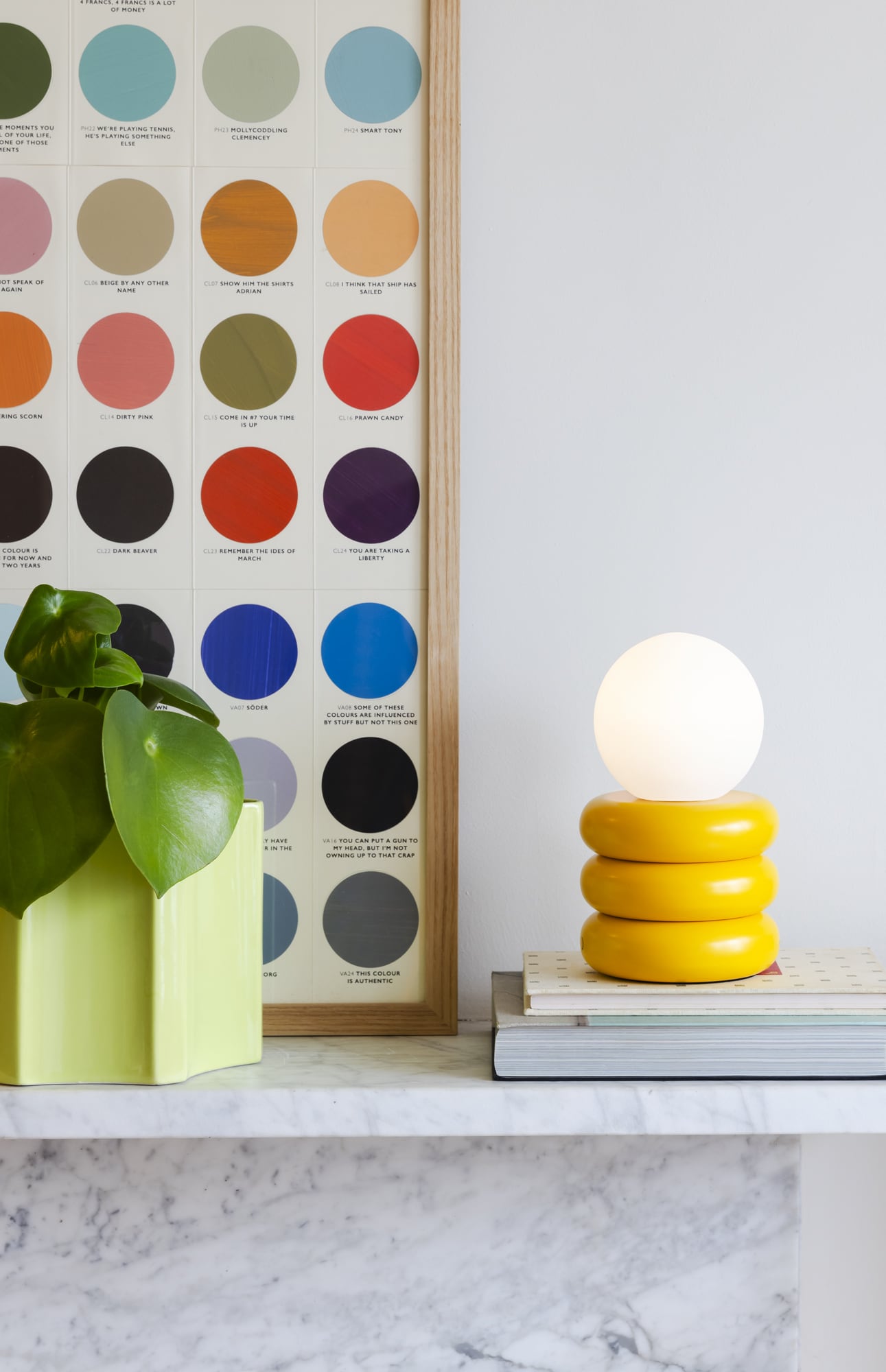 Houseof Tube Cordless Table Lamp lifestyle #colour_yellow