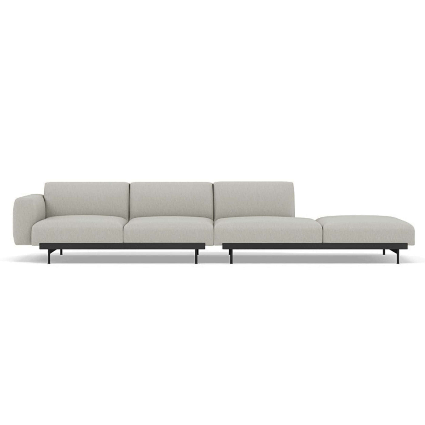 Muuto In Situ Modular 4 Seater Sofa configuration 3 in clay 12. Made to order from someday designs. #colour_clay-12